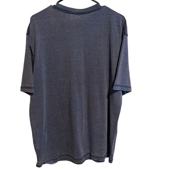 NWT- RedHead- Men’s Washed Navy Blue Short Sleeve Pocket T-shirt, Size Large - Picture 4 of 8